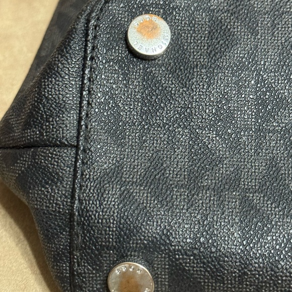 Michael Kors Large Morgan Tote Bag With MK Monogram - Picture 8 of 9